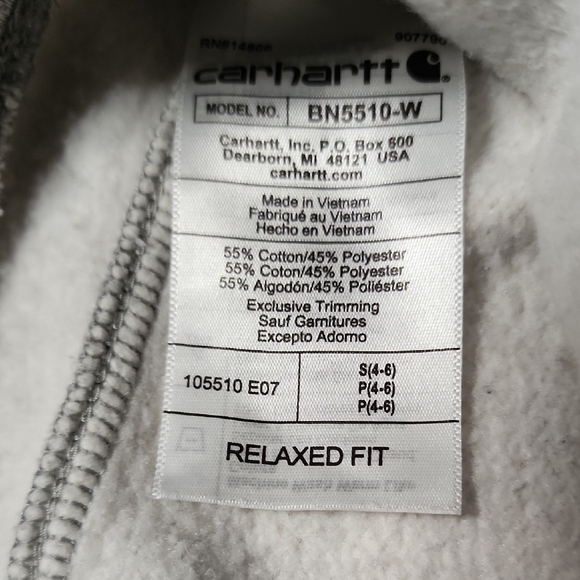 Carhartt Gray Sweatpants Comfortable Joggers - Picture 2 of 8